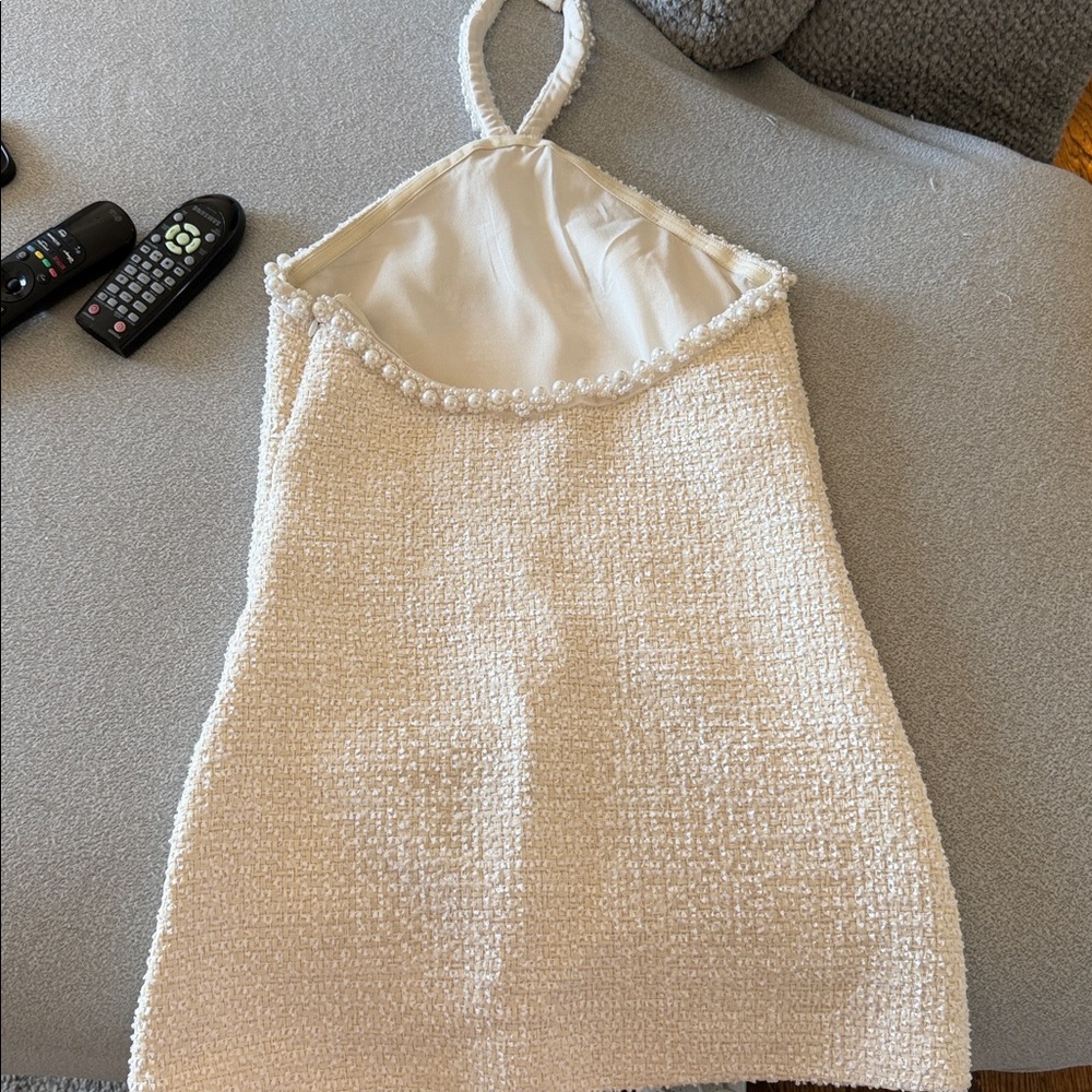 Tuckernuck Cream Mini Dress - Picture 2 of 2